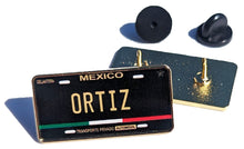 Load image into Gallery viewer, Ortiz Pin For Caps And Clothing Enamel Badge Pin Mexican Pin Mexican Flag Pin Ortiz Mexico Pin Hispanic Pin