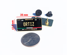 Load image into Gallery viewer, Ortiz Pin For Caps And Clothing Enamel Badge Pin Mexican Pin Mexican Flag Pin Ortiz Mexico Pin Hispanic Pin