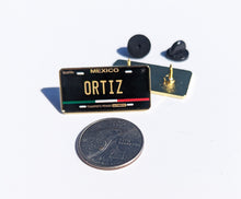 Load image into Gallery viewer, Ortiz Pin For Caps And Clothing Enamel Badge Pin Mexican Pin Mexican Flag Pin Ortiz Mexico Pin Hispanic Pin