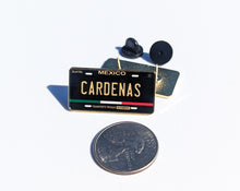 Load image into Gallery viewer, Cardenas Pin For Caps And Clothing Enamel Badge Pin Mexican Pin Mexican Flag Pin Cardenas Mexico Pin Hispanic Pin
