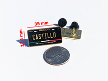 Load image into Gallery viewer, Castillo Pin For Caps And Clothing Enamel Badge Pin Mexican Pin Mexican Flag Pin Castillo Mexico Pin Hispanic Pin