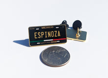 Load image into Gallery viewer, Espinoza Pin For Caps And Clothing Enamel Badge Pin Mexican Pin Mexican Flag Pin Espinoza Mexico Pin Hispanic Pin