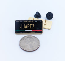 Load image into Gallery viewer, Juarez Pin For Caps And Clothing Enamel Badge Pin Mexican Pin Mexican Flag Pin Juarez Mexico Pin Hispanic Pin