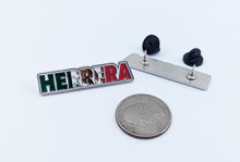 Load image into Gallery viewer, Pin Herrera Pin For Caps And Clothing Enamel Badge Pin Herrera Mexican Letters Pin Mexican Flag Pin Latino Pin Mexico Pin