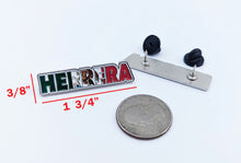 Load image into Gallery viewer, Pin Herrera Pin For Caps And Clothing Enamel Badge Pin Herrera Mexican Letters Pin Mexican Flag Pin Latino Pin Mexico Pin