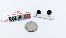 Load image into Gallery viewer, Pin Rodriguez Pin For Caps And Clothing Enamel Badge Pin Rodriguez Mexican Letters Pin Mexican Flag Pin Latino Pin Mexico Pin