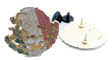 Load image into Gallery viewer, Pin Mexico Pin For Caps And Clothing Enamel Badge Pin Mexican Pin Aguila Mexico pin Mexican Eagle Pin Flag Pin Latino Pin Mexican Flag Pin