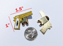 Load image into Gallery viewer, Gun St Jude Pin For Caps And Clothing Enamel Badge Pin Firearm with St Jude Pin Gun Pin San Judas Pin Arma Pin