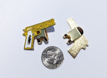 Load image into Gallery viewer, Gun St Jude Pin For Caps And Clothing Enamel Badge Pin Firearm with St Jude Pin Gun Pin San Judas Pin Arma Pin