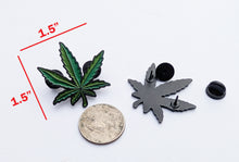 Load image into Gallery viewer, Marihuana Pin For Caps And Clothing Enamel Badge Pin Weed Pin