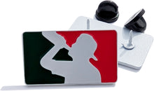 Load image into Gallery viewer, Mexican Racing League Pin For Caps And Clothing Enamel Badge Pin Mexico Plate Pin Mexican Pin Mexican Drinking Pin