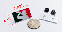 Load image into Gallery viewer, Mexican Racing League Pin For Caps And Clothing Enamel Badge Pin Mexico Plate Pin Mexican Pin Mexican Drinking Pin
