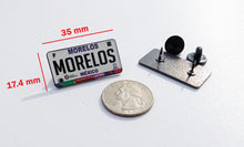 Load image into Gallery viewer, Morelos Pin For Caps And Clothing Enamel Badge Pin Mexican Pin Mexican Flag Pin Morelos Mexico Pin Hispanic Pin