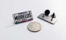 Load image into Gallery viewer, Morelos Pin For Caps And Clothing Enamel Badge Pin Mexican Pin Mexican Flag Pin Morelos Mexico Pin Hispanic Pin