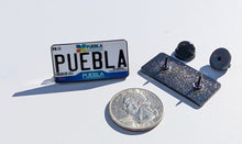 Load image into Gallery viewer, Puebla Pin For Caps And Clothing Enamel Badge Pin Mexican Pin Mexican Flag Pin PUE Mexico Pin Hispanic Pin