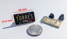 Load image into Gallery viewer, Torres Pin For Caps And Clothing Enamel Badge Pin Mexican Pin Mexican Flag Pin Torres Mexico Pin Hispanic Pin