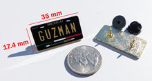 Load image into Gallery viewer, Guzman Pin For Caps And Clothing Enamel Badge Pin Mexican Pin Mexican Flag Pin Guzman Mexico Pin Hispanic Pin