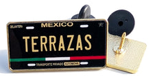 Load image into Gallery viewer, Terrazas Pin For Caps And Clothing Enamel Badge Pin Mexican Pin Mexican Flag Pin Terrazas Mexico Pin Hispanic Pin