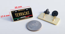Load image into Gallery viewer, Terrazas Pin For Caps And Clothing Enamel Badge Pin Mexican Pin Mexican Flag Pin Terrazas Mexico Pin Hispanic Pin
