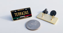 Load image into Gallery viewer, Terrazas Pin For Caps And Clothing Enamel Badge Pin Mexican Pin Mexican Flag Pin Terrazas Mexico Pin Hispanic Pin