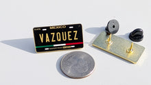 Load image into Gallery viewer, Vazquez Pin For Caps And Clothing Enamel Badge Pin Mexican Pin Mexican Flag Pin Vazquez Mexico Pin Hispanic Pin