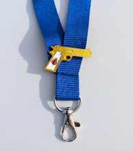 Load image into Gallery viewer, Gun Virgin MaryPin For Caps And Clothing Enamel Badge Pin Firearm with Virgen Maria Pin Gun Pin Guadalupe Pin Arma Pin