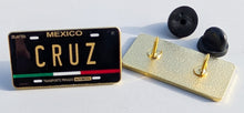 Load image into Gallery viewer, Cruz Pin For Caps And Clothing Enamel Badge Pin Mexican Pin Mexican Flag Pin Cruz Mexico Pin Hispanic Pin