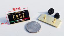 Load image into Gallery viewer, Cruz Pin For Caps And Clothing Enamel Badge Pin Mexican Pin Mexican Flag Pin Cruz Mexico Pin Hispanic Pin