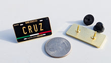 Load image into Gallery viewer, Cruz Pin For Caps And Clothing Enamel Badge Pin Mexican Pin Mexican Flag Pin Cruz Mexico Pin Hispanic Pin