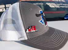 Load image into Gallery viewer, Pin Red 18 Wheeler for Caps Clothing Enamel Badge Pin Red trailer pin