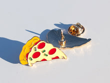 Load image into Gallery viewer, Pin pizza pepperoni Pin for Caps Clothing Enamel Badge Pin Pizza Pin Cheese Pin