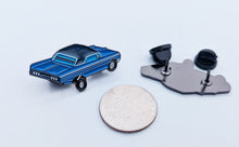 Load image into Gallery viewer, Pin Blue Low Rider Pin For Caps And Clothing Enamel Badge Car Pin Low Rider Pin
