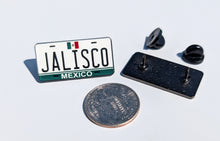 Load image into Gallery viewer, Jalisco Car Plate Pin For Caps And Clothing Enamel Badge Pin JAL Original Mexico plate Mexican #2