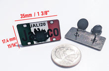 Load image into Gallery viewer, Jalisco Car Plate Pin For Caps And Clothing Enamel Badge Pin JAL Original Mexico plate Mexican #3