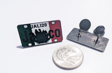 Load image into Gallery viewer, Jalisco Car Plate Pin For Caps And Clothing Enamel Badge Pin JAL Original Mexico plate Mexican #3