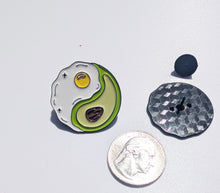 Load image into Gallery viewer, Avocado Pin For Caps And Clothing Enamel Badge Egg Avocado Cartoon Pin