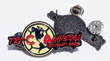 Load image into Gallery viewer, America Tri campeon  Pin For Caps And Clothing Enamel Badge Aguilas de America MX Socce