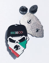 Load image into Gallery viewer, Pin Mexican Flag Skull Pin for Caps Clothing Enamel Badge Pin Calavera Pin #2