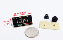 Load image into Gallery viewer, Zuñiga Pin For Caps And Clothing Enamel Badge Mexican Flag Pin Zuniga Mexico Pin