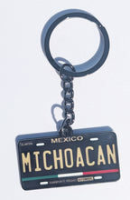 Load image into Gallery viewer, Michoacan Metal Keychain Souvenir Keyring Mexican Pride Mexico State llavero
