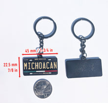 Load image into Gallery viewer, Michoacan Metal Keychain Souvenir Keyring Mexican Pride Mexico State llavero