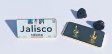 Load image into Gallery viewer, Jalisco Car Plate Pin For Caps And Clothing Enamel Badge Pin JAL Original Mexico plate Mexican #4