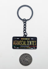 Load image into Gallery viewer, Aguascalientes Metal Keychain Souvenir Keyring Mexican Pride Mexico State llavero