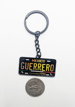 Load image into Gallery viewer, Guerrero Metal Keychain Souvenir Keyring Mexican GRO Pride Mexico State llavero
