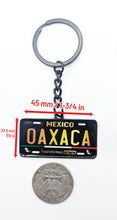 Load image into Gallery viewer, Oaxaca Metal Keychain Souvenir Keyring Mexican OAX Pride Mexico State llavero