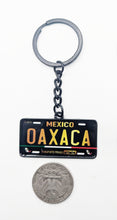 Load image into Gallery viewer, Oaxaca Metal Keychain Souvenir Keyring Mexican OAX Pride Mexico State llavero