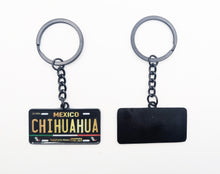 Load image into Gallery viewer, Chihuahua Metal Keychain Souvenir Keyring Mexican CHIH Pride Mexico State llavero