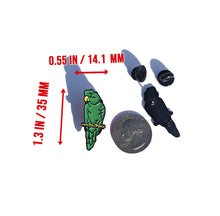 Load image into Gallery viewer, Parrot Pin For Caps And Clothing Enamel Badge Perico Cotorro pin Animal Bird