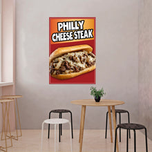 Load image into Gallery viewer, Philly Cheese Steak Decal Window Sticker Food Truck Concession Vinyl Restaurant Food Image Sticker