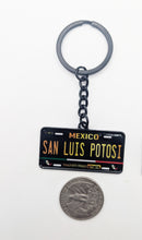 Load image into Gallery viewer, San Luis Potosi Metal Keychain Souvenir Keyring Mexican SLP Pride Mexico State llavero